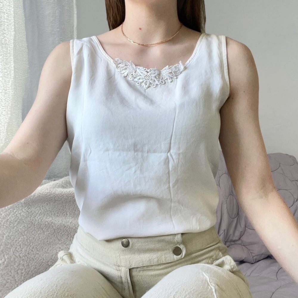 Vintage cottagecore tank top
